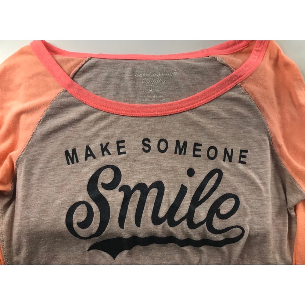 Cute graphic baseball tee